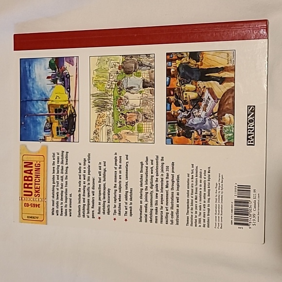 Urban Sketching: The Complete Guide To Techniques -Thomas Thorspecken Book Draw - Picture 2 of 11